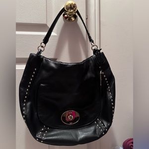 Coach Stud Hobo shoulder Bag